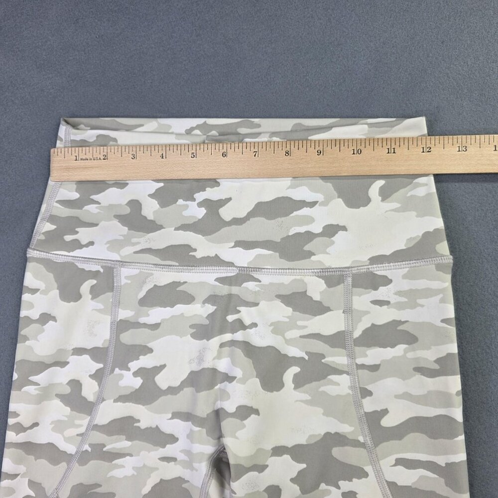 Aerie Leggings Womens S M Gray Camo High Rise Stretch Athleisure Yoga Pants - Picture 9 of 12